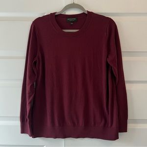 Banana Republic Factory Maroon Forever Sweater XL